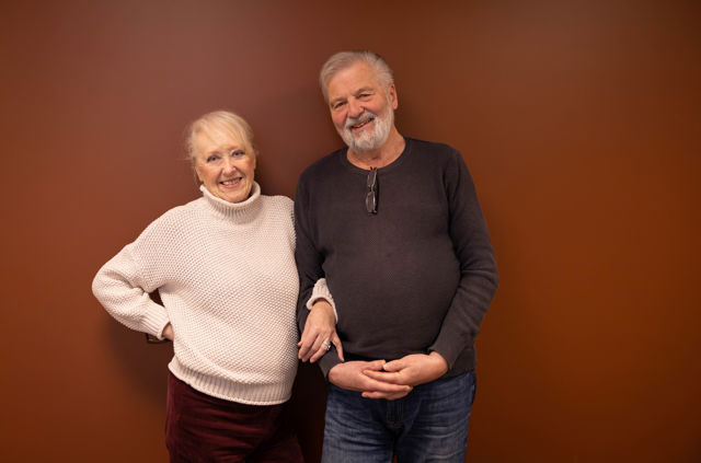 Anne Nyborg og Tor Fagerland arm i arm