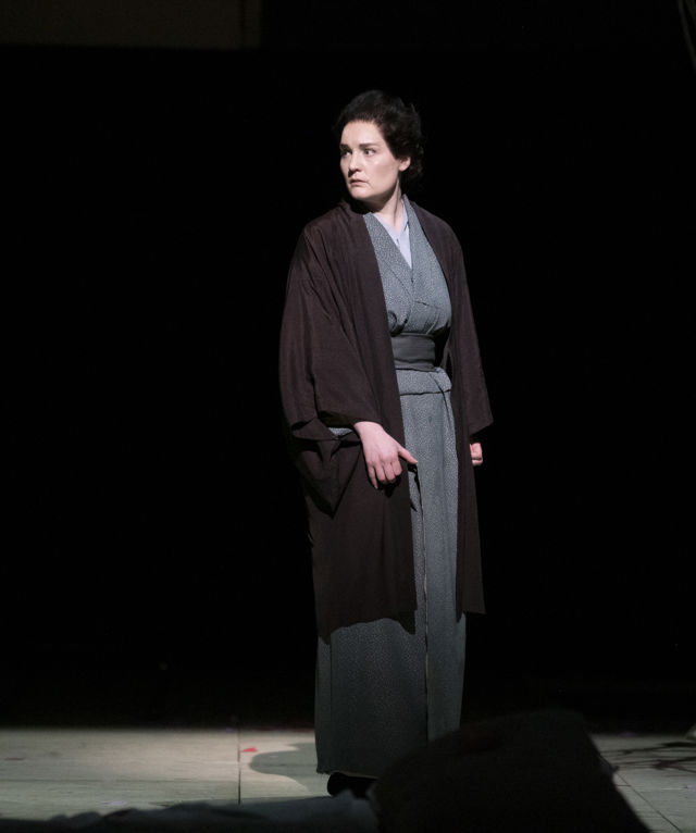 Kvinne i kimono